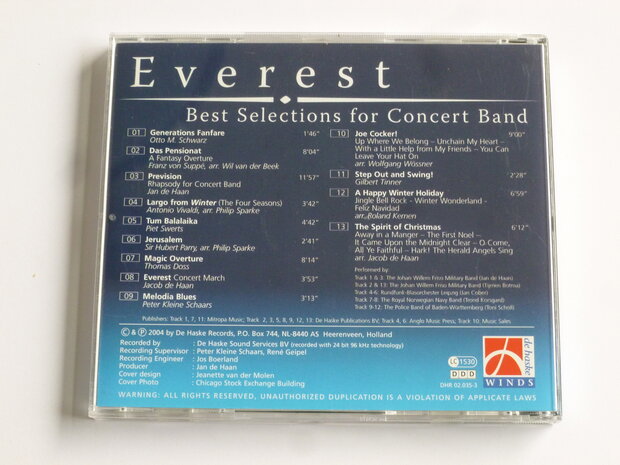 Everest - Best Selections for Concert Band