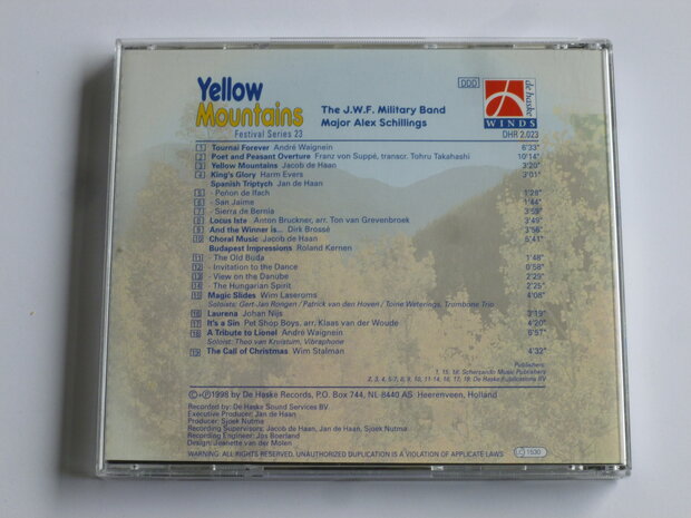 Yellow Mountains - The J.W.F Military Band / Alex Schillings