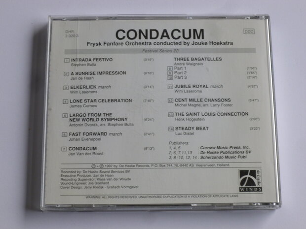 Condacum - Frysk Fanfare Orchestra / Jouke Hoekstra