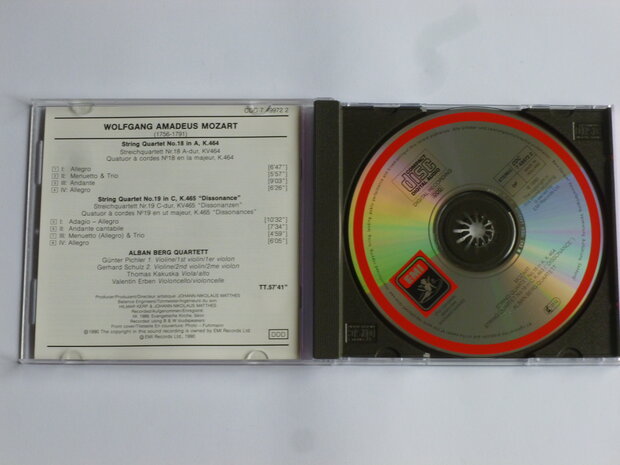 Mozart - String Quartett 18, 19 / Alban Berg Quartett