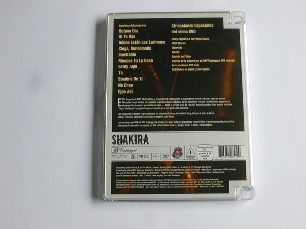 Shakira - MTV Unplugged / On Stage (DVD)