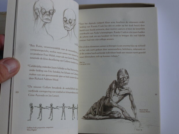 Gollum - Creating Gollum (DVD + Boek)