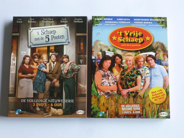 't Schaep met de 5 Pooten / 't Vrije Schaep - De Complete Box Serie 1 & 2 ( 6 DVD)