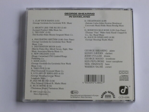 George Shearing - in Dixieland