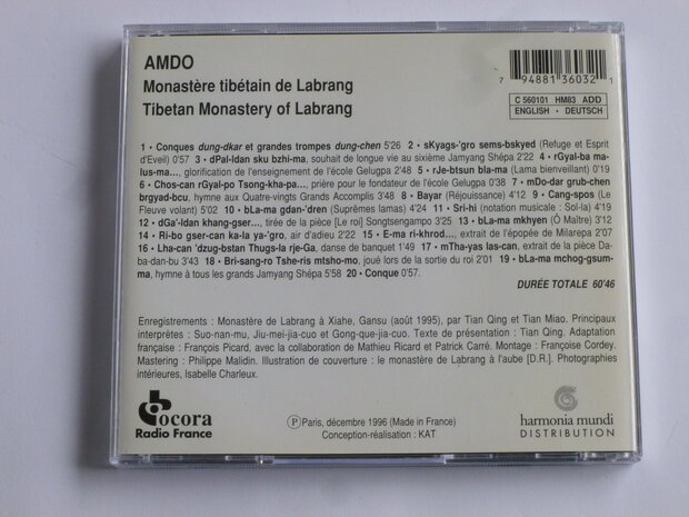 Amdo - Monastere Tibetain de Labrang