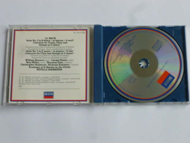 Bach - Suites 2 & 3 / Neville Marriner (ovation)