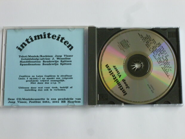 Joop Visser - Intimiteiten