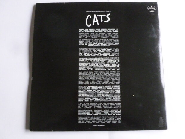 Cats - Andrew Lloyd Webber (2 LP) Nederlandstalige Versie