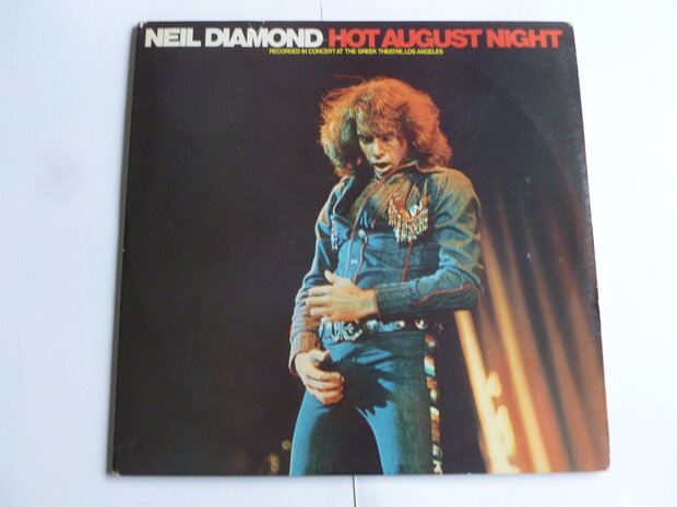 Neil Diamond - Hot August Night (2 LP) MCA Holland