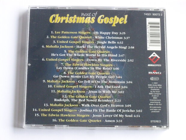 Best of Christmas Gospel - various artists