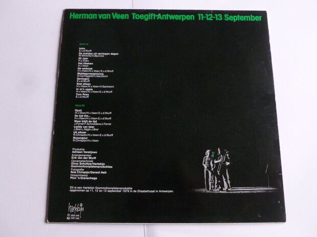 Herman van Veen - Toegift Antwerpen (LP)