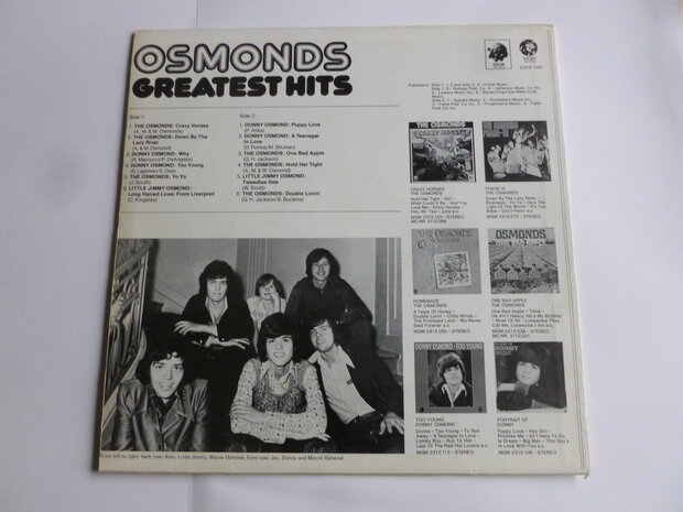 Osmonds - Greatest Hits (LP)
