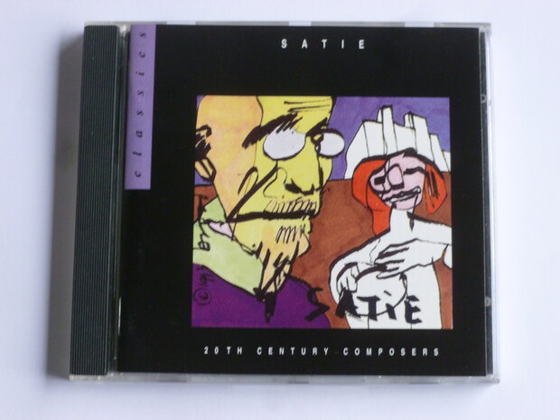 Satie - Entremont , 20 th Century Composers / artwork Herman Brood
