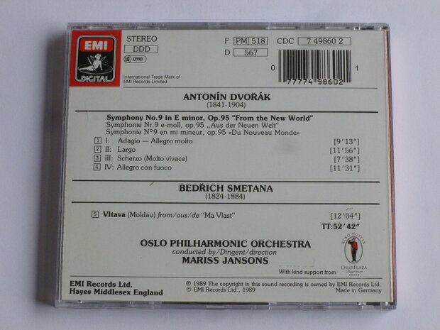 Dvorak - Symphony no. 9 / Mariss Jansons