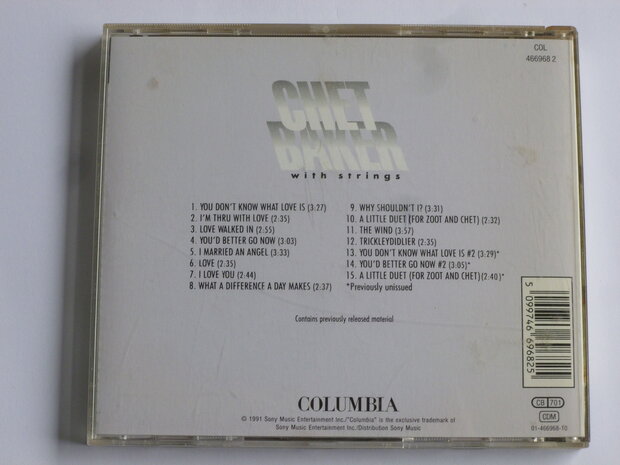 Chet Baker with Strings 