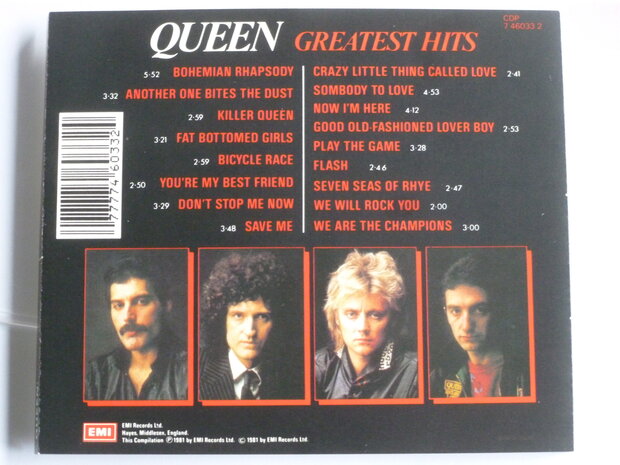 Queen - Greatest Hits (1981) EMI