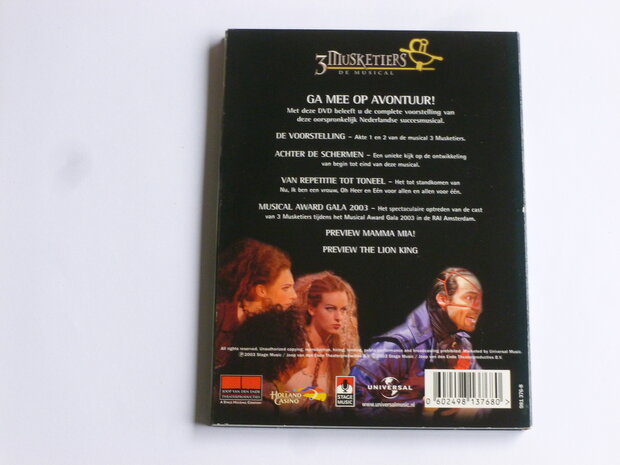 3 Musketiers - De Musical (DVD)