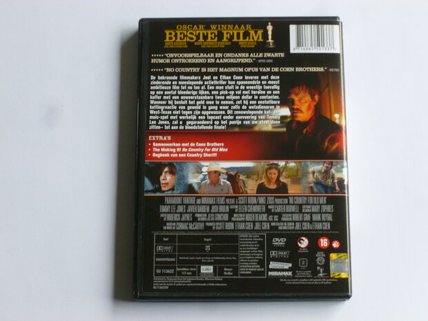 No Country for Old Men - Coen Brothers (DVD)