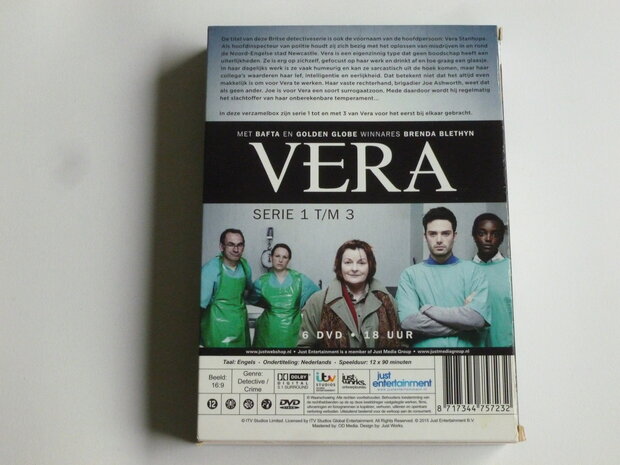 Vera - Serie 1 t/m 3 (6 DVD)