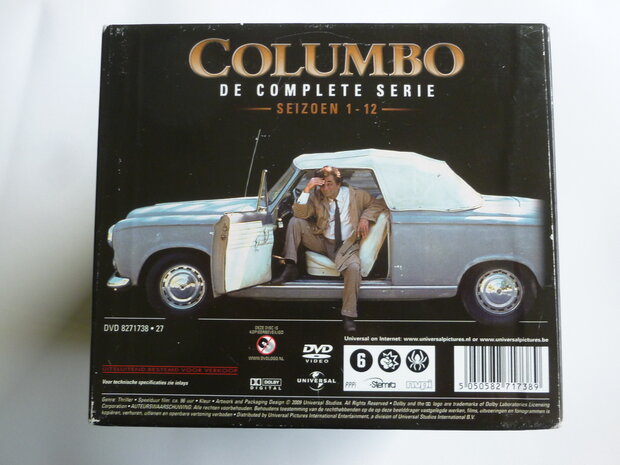 Columbo - De Complete Serie - Seizoen 1 -12 (35 DVD Box)