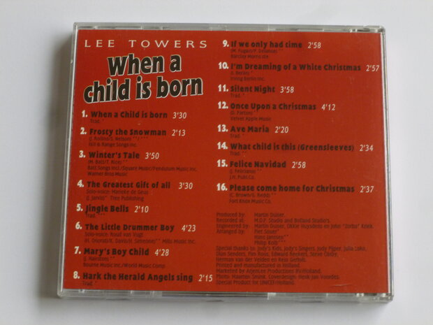 Lee Towers- When a child is born