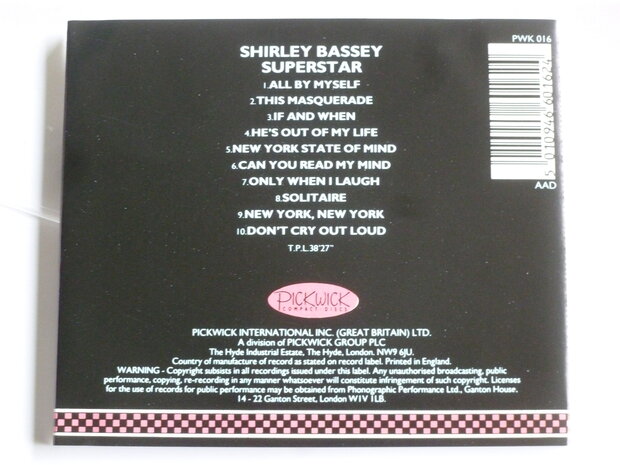 Shirley Bassey - Superstar