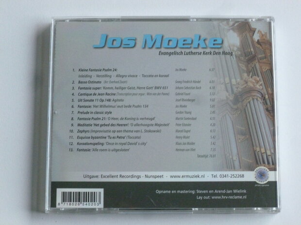 Jos Moeke - Evangelisch Lutherse Kerk Den Haag