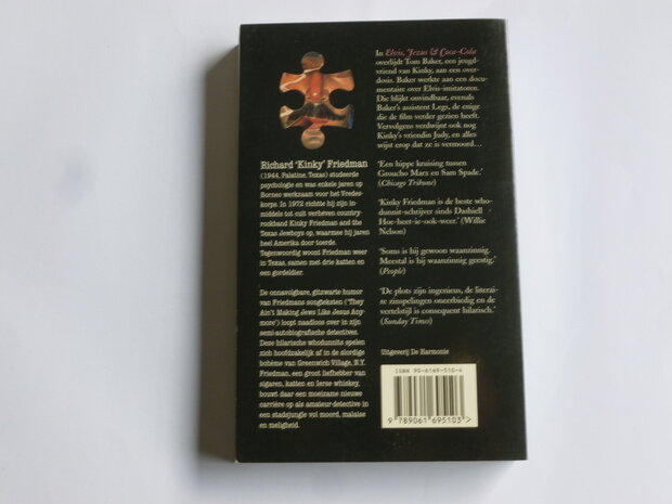 Kinky Friedman - Elvis, Jezus & Coca-cola (boek)
