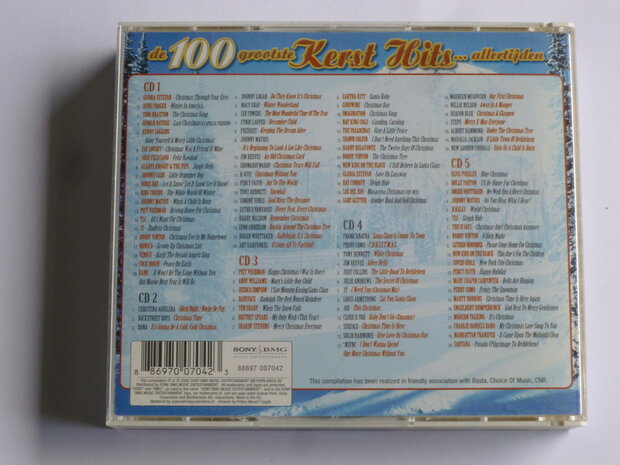 De 100 grootste Kerst Hits ...Allertijden (5 CD)