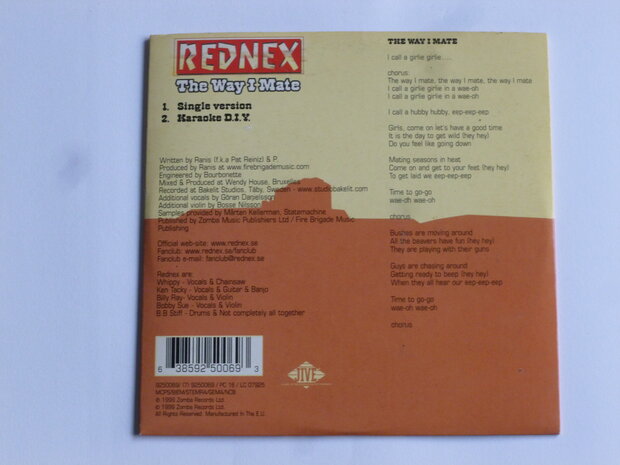 Rednex - The way i mate (CD Single)