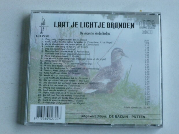 Laat je Lichtje branden - De mooiste kinderliedjes