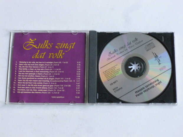 Zulks zingt dat volk  / Pieter Heykoop