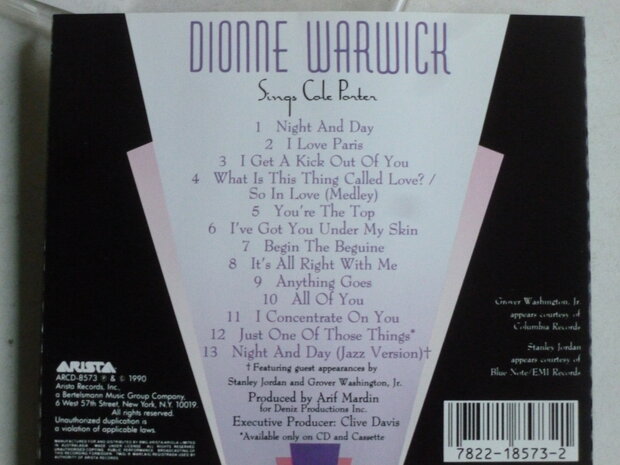 Dionne Warwick - sings Cole Porter