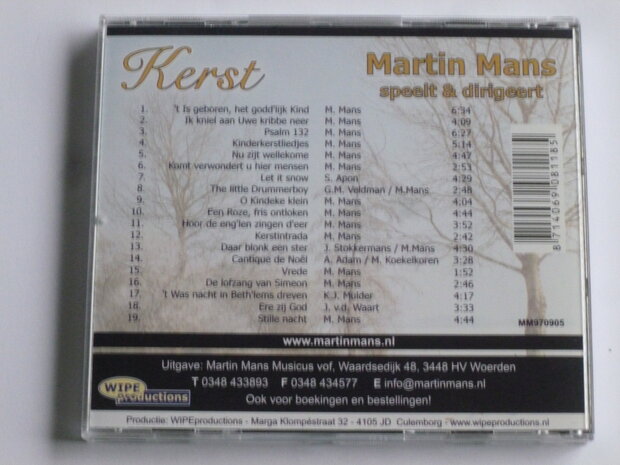 Kerst - Martin Mans speelt & dirigeert