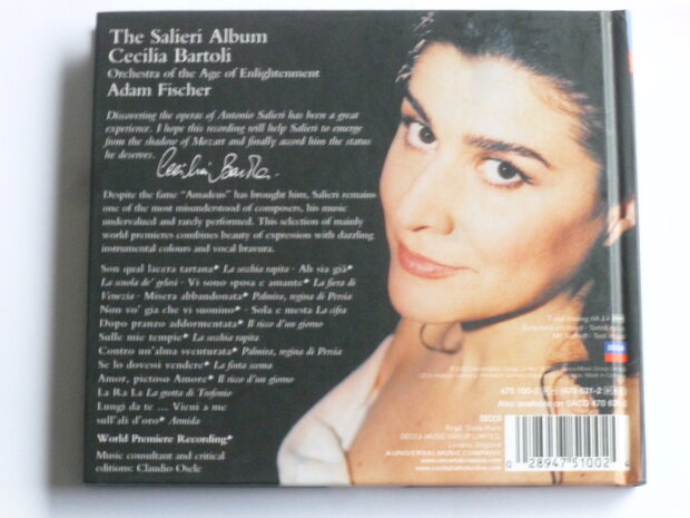 Cecilia Bartoli - The Salieri Album