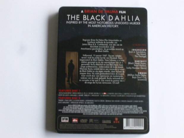 The Black Dahlia - Brian de Palma, Scarlett Johansson (2 DVD) Metalbox