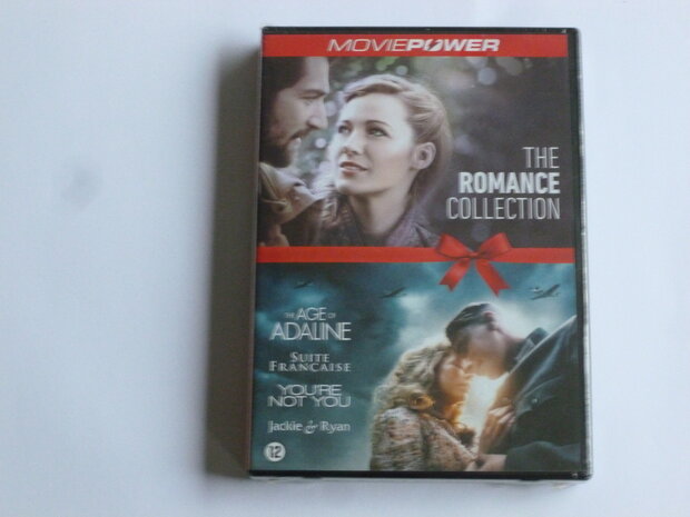Moviepower - Adaline, Suite Francaise, You're not you, Jackie & Ryan (4 DVD) Nieuw
