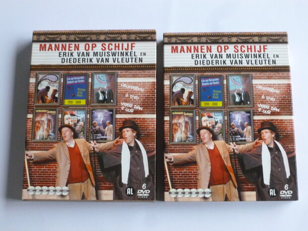 Mannen op Schijf - Erik van Muiswinkel en Diederik van Vleuten (6 DVD)