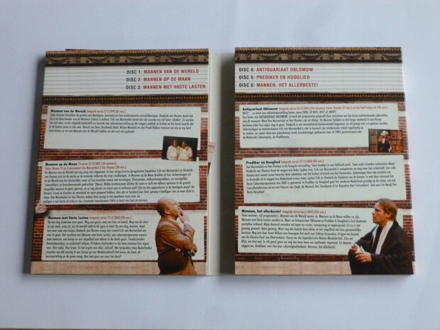 Mannen op Schijf - Erik van Muiswinkel en Diederik van Vleuten (6 DVD)