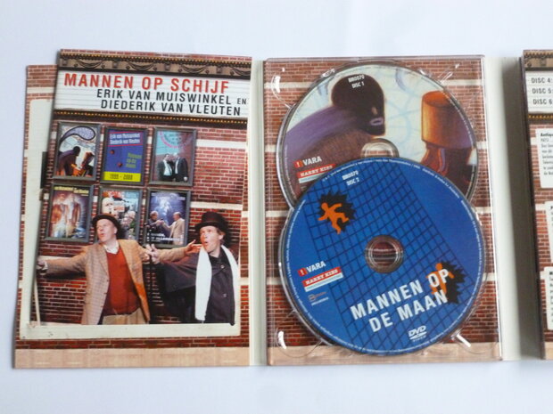 Mannen op Schijf - Erik van Muiswinkel en Diederik van Vleuten (6 DVD)