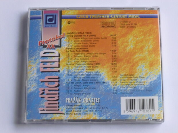 Feld - Chamber Compositions on Strings / Prazak Quartet