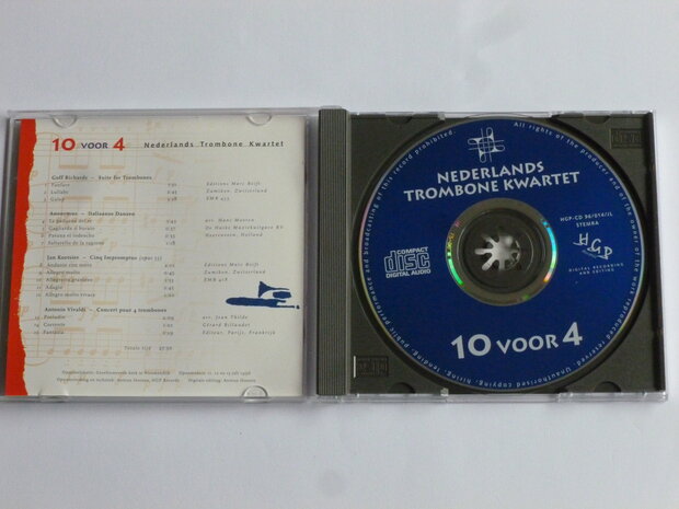 Nederlands Trombone Kwartet - Tien voor Vier
