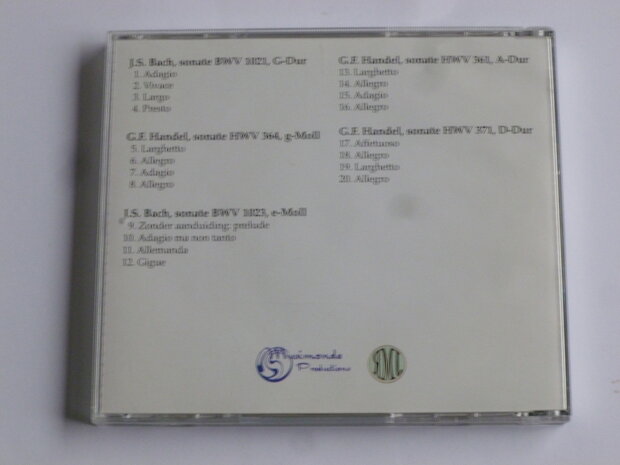 Bach, Handel - Tijmen Wehlburg, Bart Rodyns