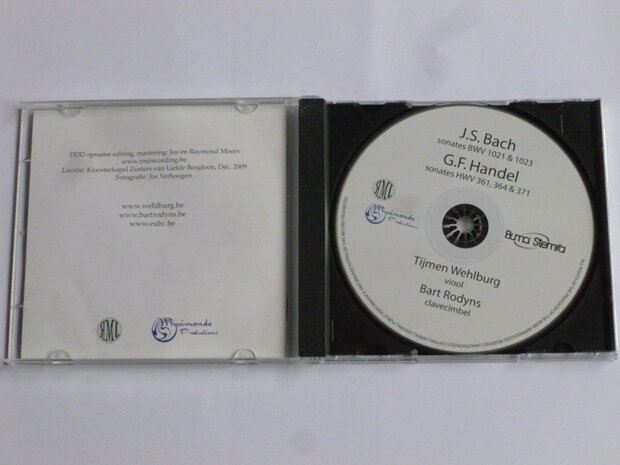 Bach, Handel - Tijmen Wehlburg, Bart Rodyns