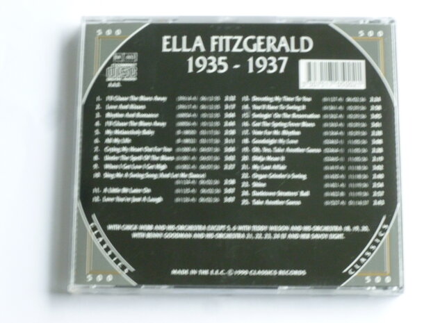 Ella Fitzgerald - 1935 / 1937 Classics