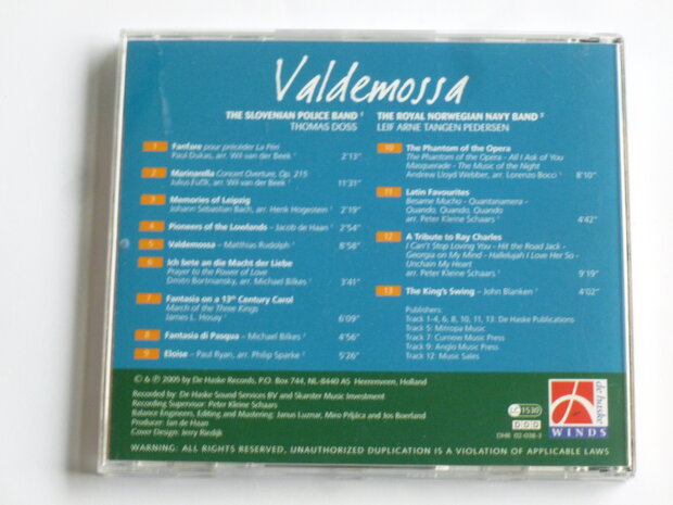 Valdemossa - The Slovenian Police Band , Norwegian Navy Band