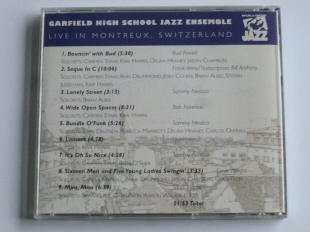 Garfield High School Jazz Ensemble - Live in Montreux