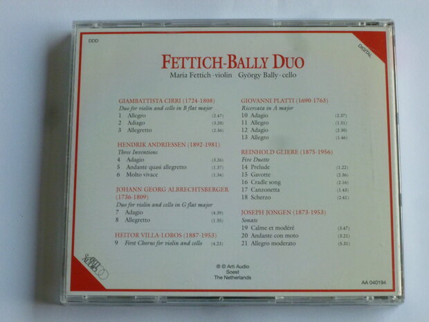 Fettich-Bally Duo - Maria Fettich / Gyorgy Bally