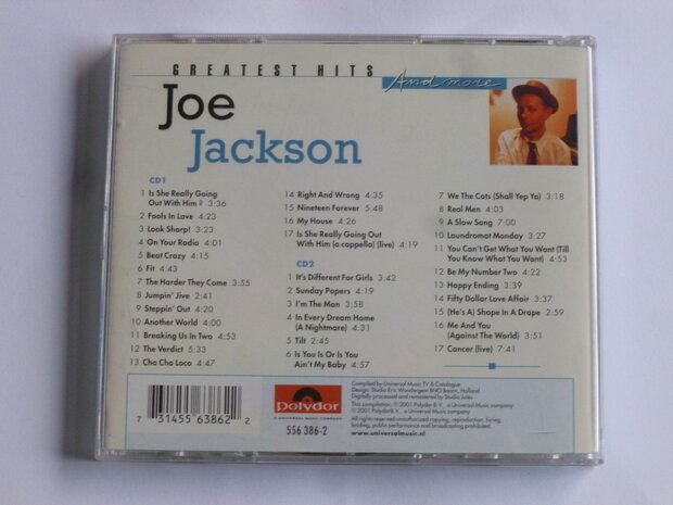 Joe Jackson - Greatest and More (2 CD)