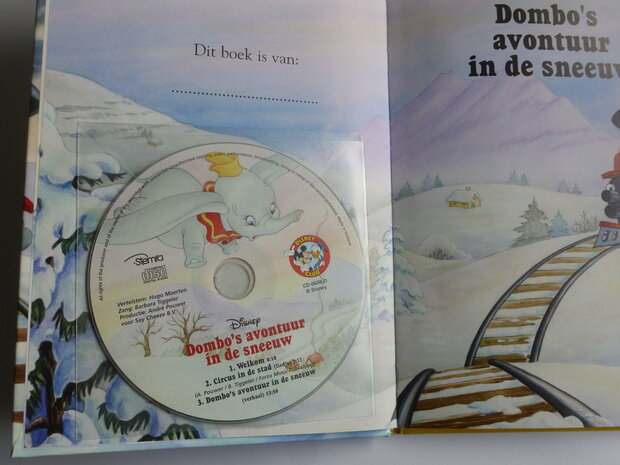 Dombo's avontuur in de sneeuw - Disney Boek + CD